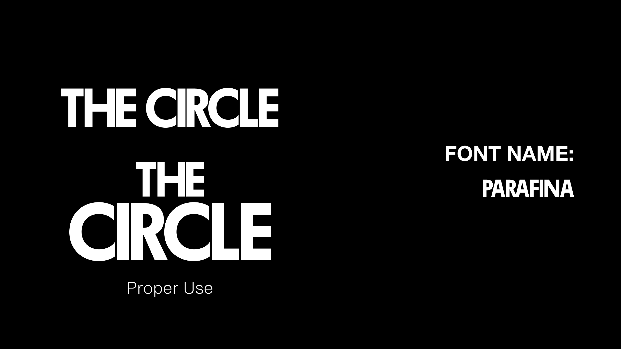 THE CIRCLE